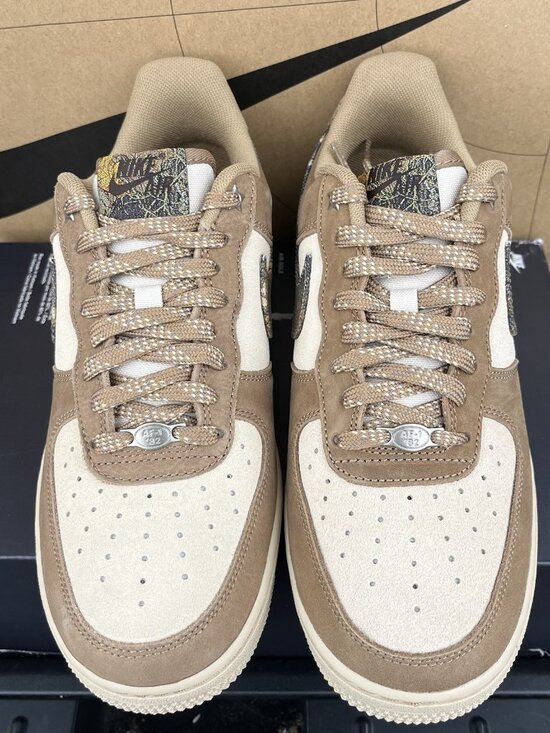 NEW Nike Air Force 1 \'07 LV8 RealTree Rattan Camo IO9803-200 US Size 12.5 main image 7